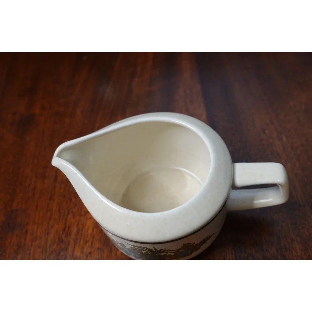 Lenox Temperware Fall‎ Bounty Creamer Pitcher Vintage Fruit Pattern Made in USA